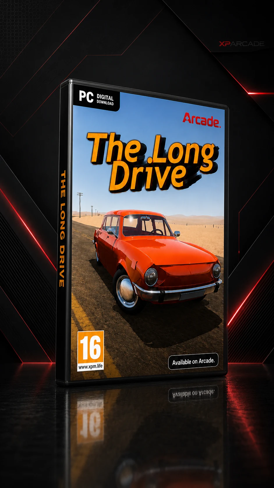 Обложка игры The Long Drive