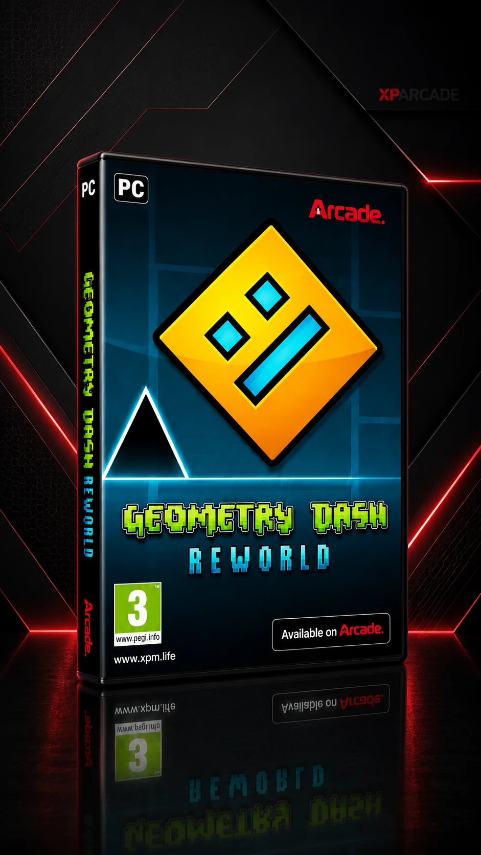 Обложка игры Geometry Dash